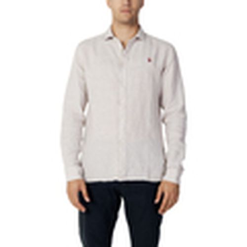 Camisa manga larga TINTA UNITA 50816 66178 para hombre - U.S Polo Assn. - Modalova