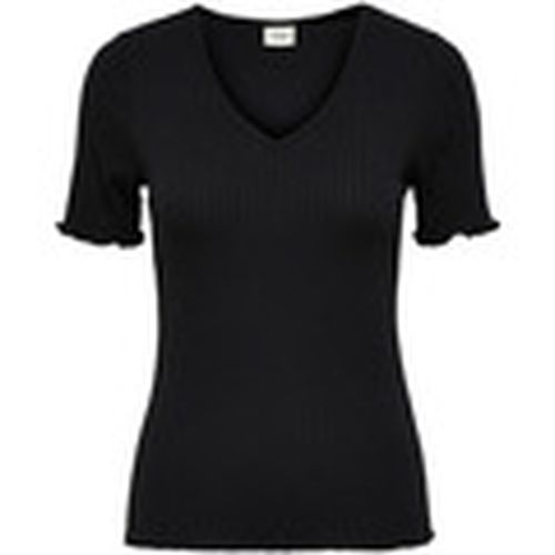 Camiseta BASIC V-NECK TOP 15238718 para mujer - Jacqueline De Yong - Modalova