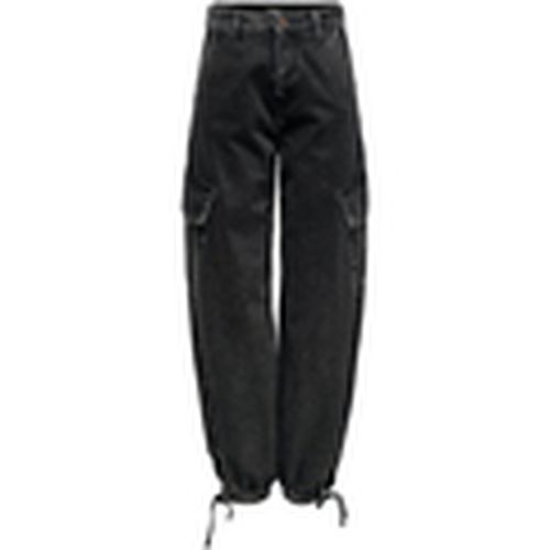 Jeans ONLPERNILLE HW CARGO JOGGER DNM CRO 15297358 para mujer - Only - Modalova