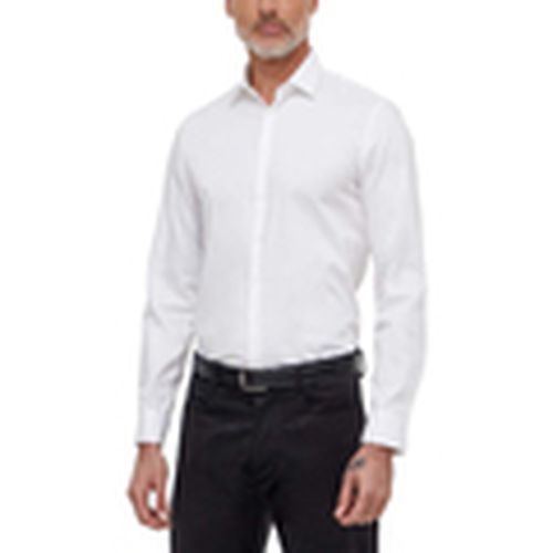 Camisa manga larga STRETCH COLLAR 2COLO K10K112299 para hombre - Calvin Klein Jeans - Modalova