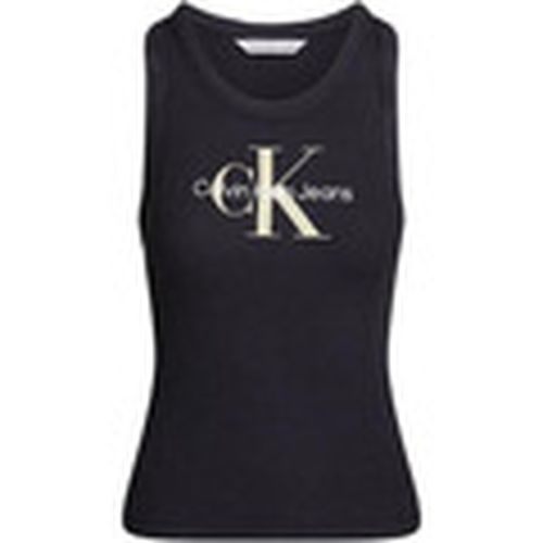 Camiseta tirantes ARCHIVAL MONOLOGO J20J223160 para mujer - Calvin Klein Jeans - Modalova