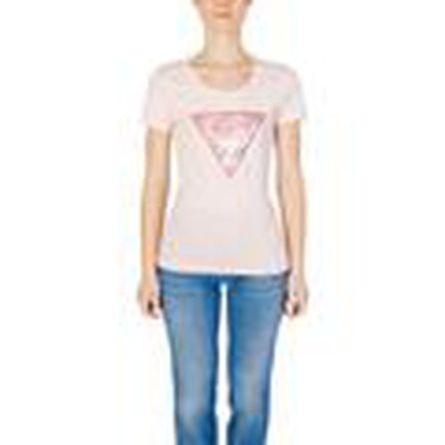 Camiseta RN SATIN TRIANGLE W4GI21 J1314 para mujer - Guess - Modalova