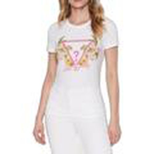 Camiseta CN TROPICAL TRIANGLE W4GI62 J1314 para mujer - Guess - Modalova
