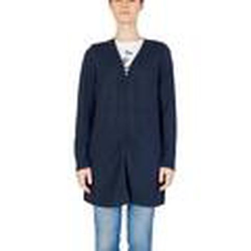 Chaqueta de punto knit look long jacket w.slits 321016 para mujer - Street One - Modalova