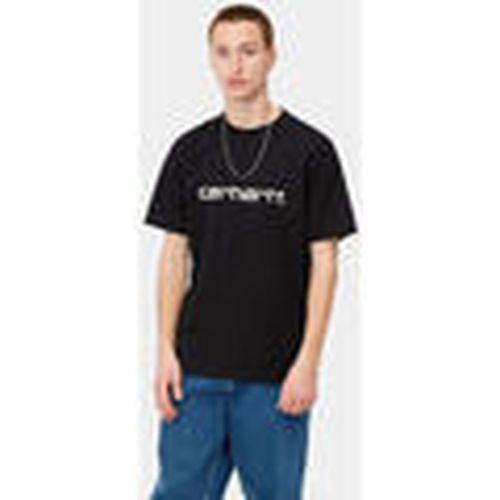 Camiseta Camiseta negra S/S Script T-Shi para mujer - Carhartt - Modalova