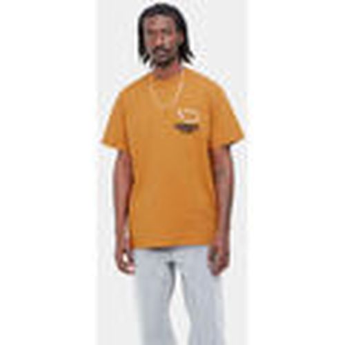 Camiseta Camiseta Marron ochre S/S Happy para mujer - Carhartt - Modalova