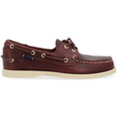 Mocasines Mocasín Portland de piel marrón para hombre - Sebago - Modalova