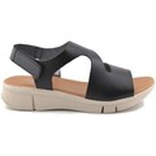 Sandalias Sandalias de piel negras para mujer - Cbp - Conbuenpie - Modalova