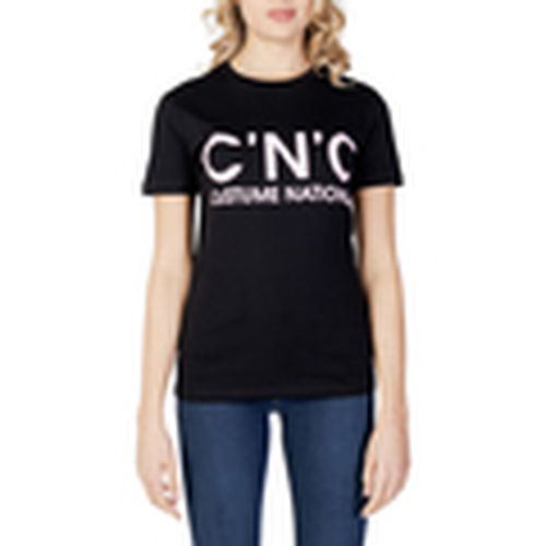 Camiseta LOGO NWF37011TS para mujer - Cnc Costume National - Modalova