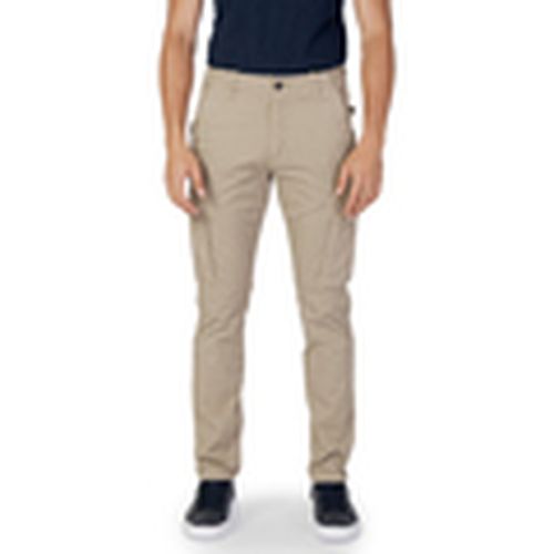 Pantalones 3SPAA7-S TW07 - CARGO LONG TWILL STRETCH REGULAR FIT para hombre - Borghese - Modalova