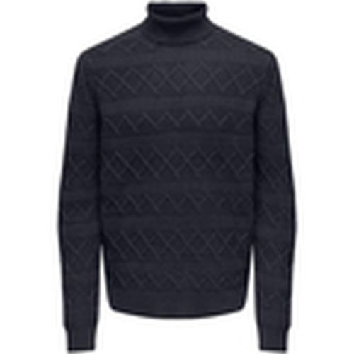 Jersey ONSWADE REG 5 STRUC ROLL NECK KNIT 22027158 para hombre - Only & Sons - Modalova