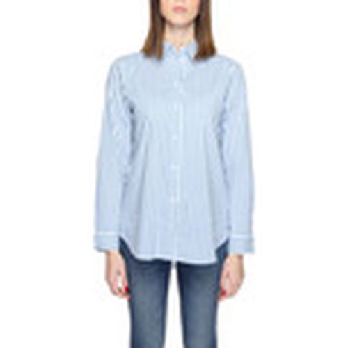 Camisa QR Striped business blouse 344529 para mujer - Street One - Modalova