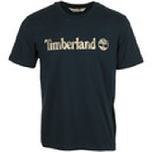 Camiseta Camo Linear Logo Short para hombre - Timberland - Modalova