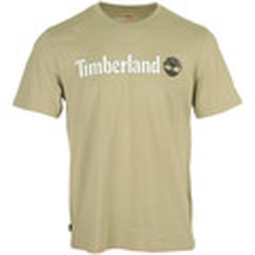 Camiseta Linear Logo Short Sleeve para hombre - Timberland - Modalova