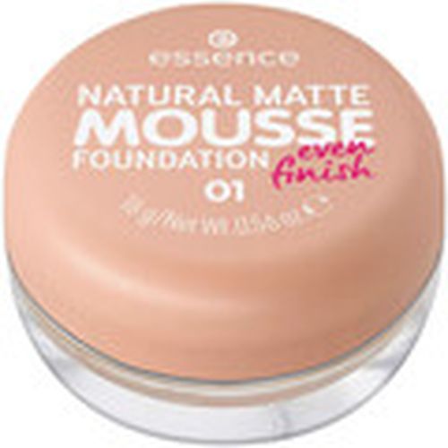 Base de maquillaje Natural Matte Mousse Foundation - 01 para mujer - Essence - Modalova