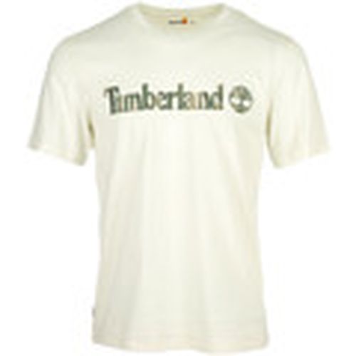 Camiseta Camo Linear Logo Short para hombre - Timberland - Modalova