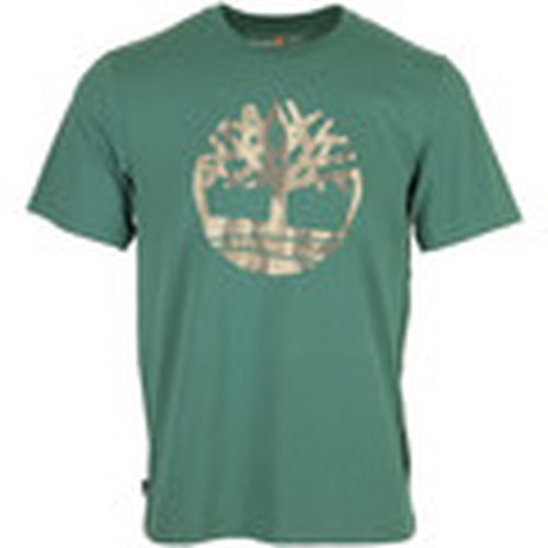 Camiseta Camo Tree Logo Short Sleeve para hombre - Timberland - Modalova
