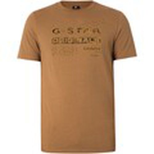 Camiseta Camiseta Ajustada Originales Desgastados para hombre - G-Star Raw - Modalova