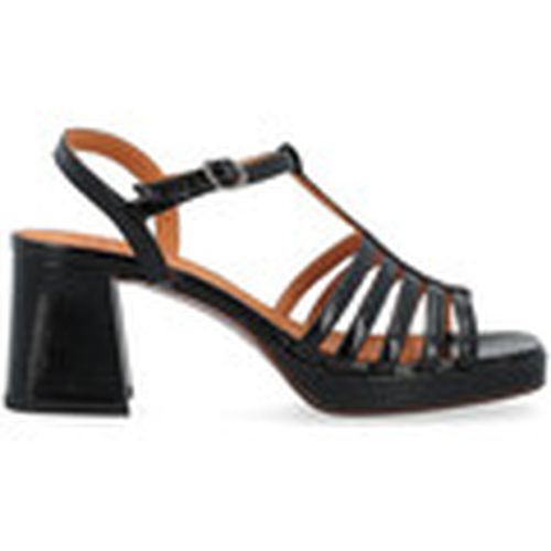 Zapatos de tacón Sandalia de tacón Genial en piel negra para mujer - Chie Mihara - Modalova