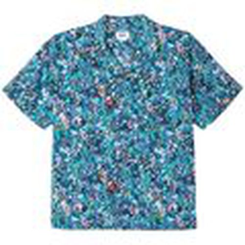 Camisa manga larga Camisa The Garden Hombre Teal Blue Multi para hombre - Obey - Modalova