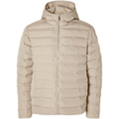 Abrigo de plumas Barry Quilted Hooded Jacket Pure Cashmere para hombre - Selected - Modalova