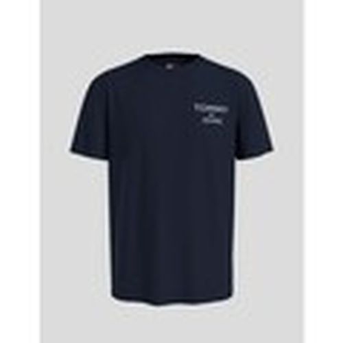 Camiseta CAMISETA REGULAR CORP SIGNATURE TEE C1G NAV para hombre - Tommy Jeans - Modalova