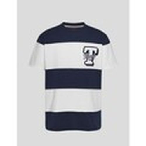 Camiseta CAMISETA LETTERMAN TEE C1G NAVY/WHITE para hombre - Tommy Jeans - Modalova