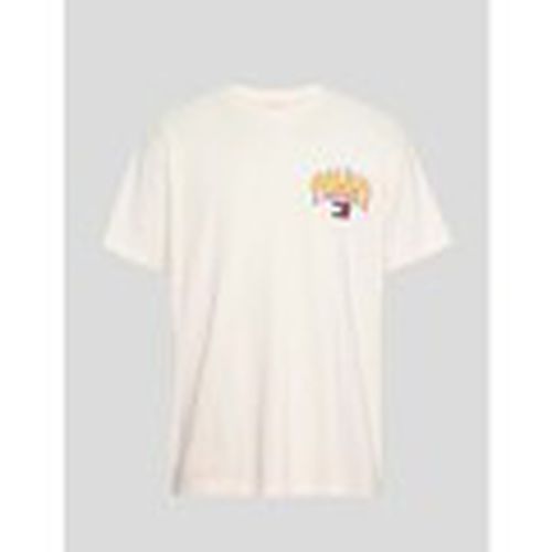 Camiseta CAMISETA VINTAGE FLAME TEE YBH WHITE para hombre - Tommy Jeans - Modalova
