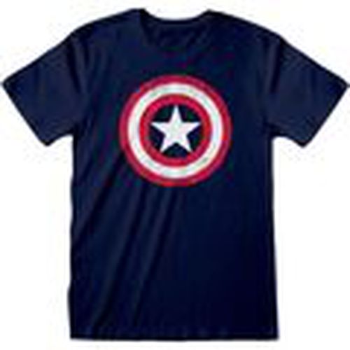 Camiseta manga larga AVE00149TSC para hombre - Capitan America - Modalova