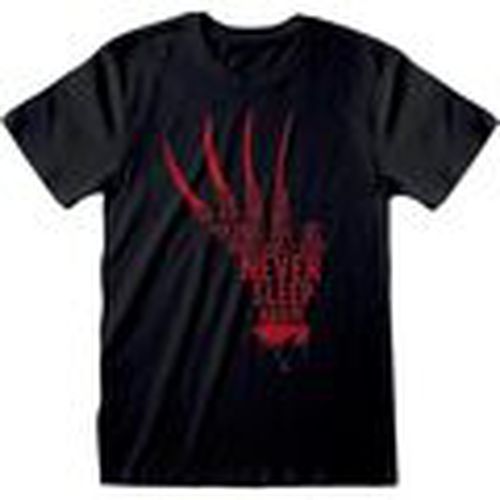 Camiseta manga larga NES00343TSB para hombre - Freddy Krueger - Modalova