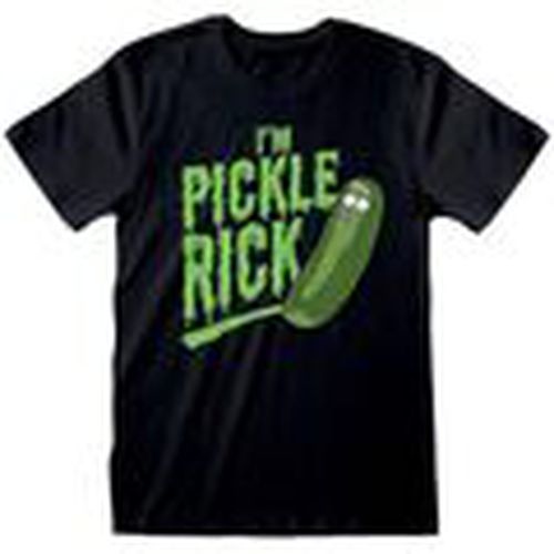 Camiseta manga larga RNM00320TSB para hombre - Rick&Morty - Modalova