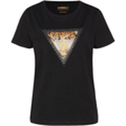 Tops y Camisetas Ss Cn Animal Triangle Tee para mujer - Guess - Modalova