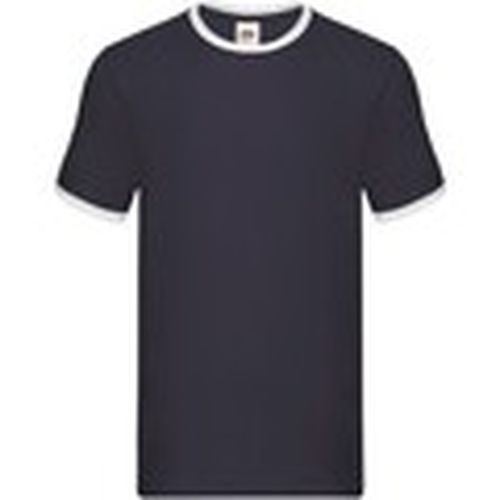 Camiseta Ringer para hombre - Fruit Of The Loom - Modalova