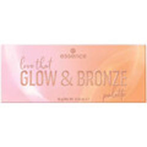 Iluminador Highlighter Palette Love that Glow Bronze para mujer - Essence - Modalova