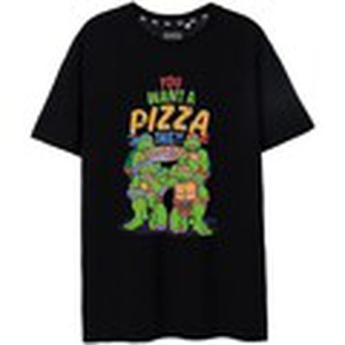 Camiseta manga larga You Want A Pizza This para hombre - Teenage Mutant Ninja Turtles - Modalova