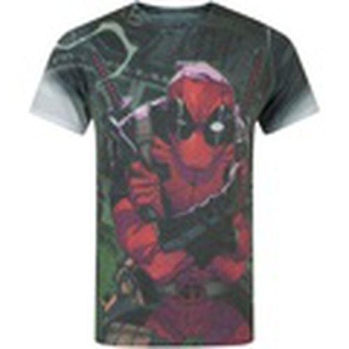 Camiseta manga larga NS8185 para hombre - Deadpool - Modalova
