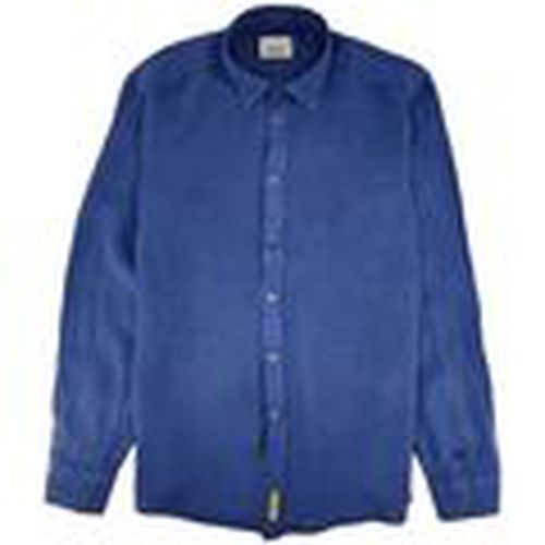 Camisa manga larga Camisa Bradford Lino Hombre Navy Blue para hombre - Bd Baggies - Modalova