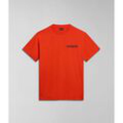 Tops y Camisetas S-GOUIN NP0A4HTQ-A63 ORANGE SPICY para hombre - Napapijri - Modalova