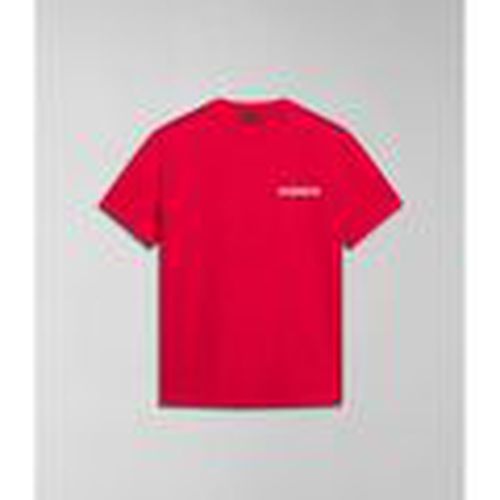 Tops y Camisetas S-GRAS NP0A4HQN-R25 RED BARBERRY para hombre - Napapijri - Modalova