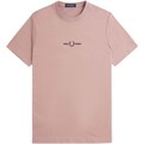 Tops y Camisetas Fp Embroidered T-Shirt para hombre - Fred Perry - Modalova