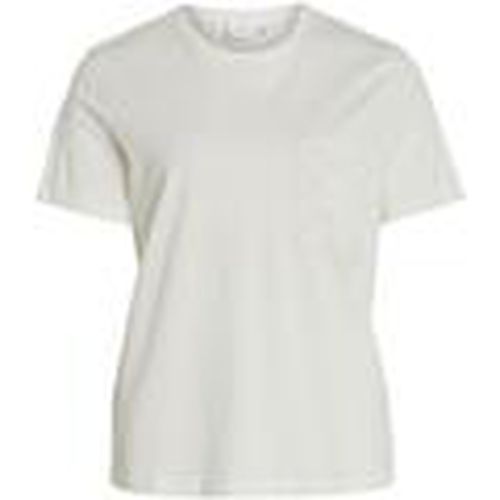 Tops y Camisetas 14093300-Egret para mujer - Vila - Modalova