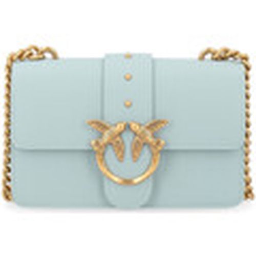 Bolso Bandolera Mini Love Bag One Simply azul claro para mujer - Pinko - Modalova