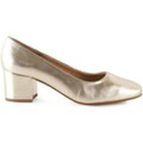 Zapatos de tacón Zapatos Salones dorados de piel by para mujer - Chamby - Modalova