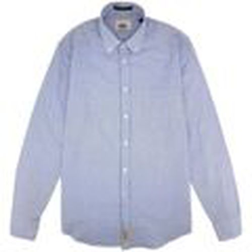 Camisa manga larga Camisa Bradford Cotton Stripes Hombre White/Blue para hombre - Bd Baggies - Modalova