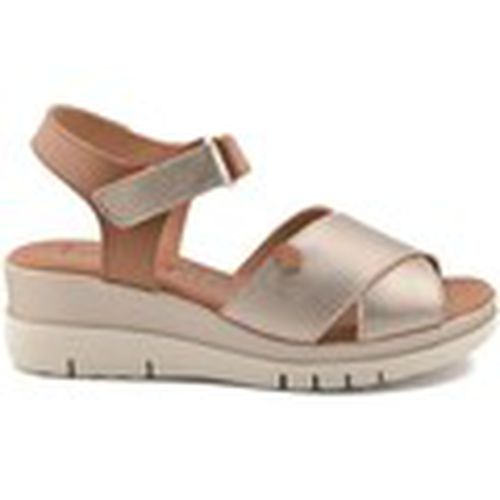 Sandalias Sandalias de mujer de piel metalizada con cuña by para mujer - Tekila - Modalova