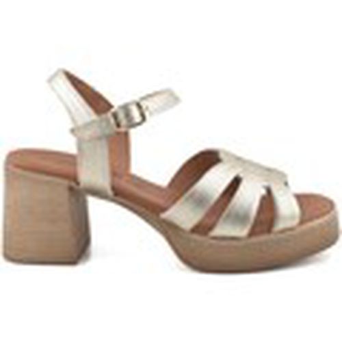 Sandalias Sandalias de mujer de piel doradas con tacón by para mujer - Tekila - Modalova