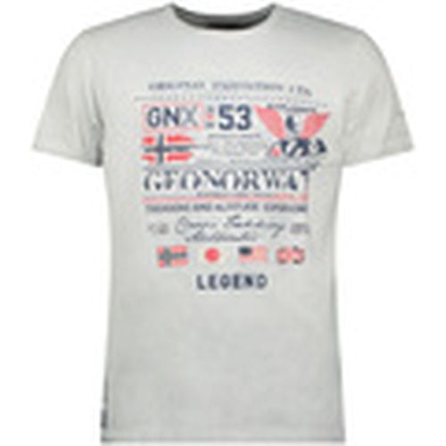 Camiseta SW1562HGNO-LIGHT GREY para hombre - Geo Norway - Modalova