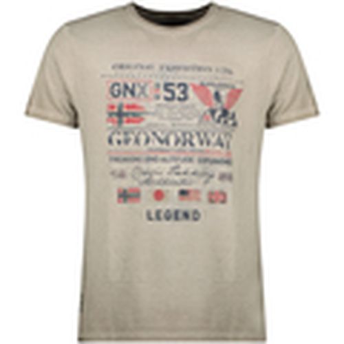 Camiseta SW1562HGNO-KAKI para hombre - Geo Norway - Modalova