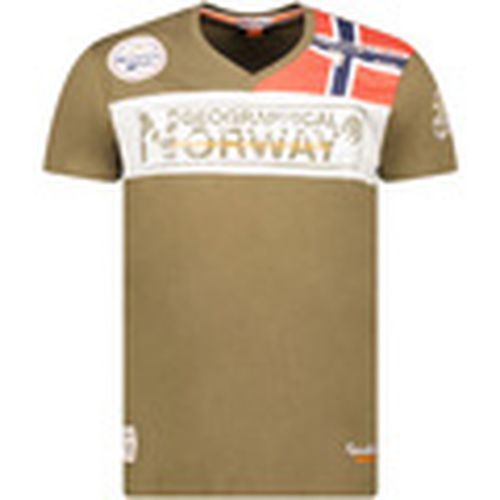 Camiseta SX1130HGN-Kaki para hombre - Geographical Norway - Modalova