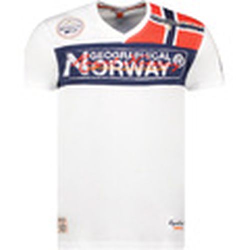 Camiseta SX1130HGN-White para hombre - Geographical Norway - Modalova